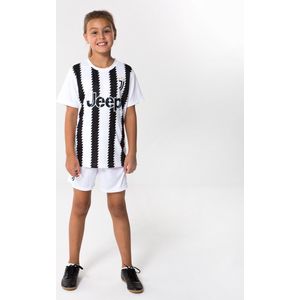 Juventus thuis tenue 22/23 - Maat 116 - Voetbaltenue Kinderen - Zwart/Wit