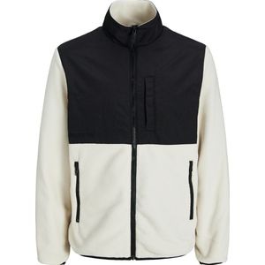 Jack & Jones - Heren Outdoorjas Marvin Fleece Jacket - Beige - Maat L