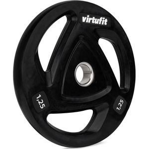 VirtuFit Olympische Rubberen Halterschijf - 1.25 kg - 50 mm