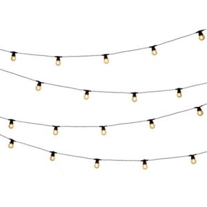 CBD Lichtsnoer buiten - Filament - 20 LED Bollen - 10 meter - Tuinverlichting - Partyverlichting - Lampjes slinger - Lichtslinger - Feestverlichting - Partylights