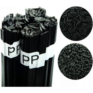 Prowelder Kit S Rosfix: Complete set bindmiddelen voor het lassen van kunststof (5 soorten 500g)