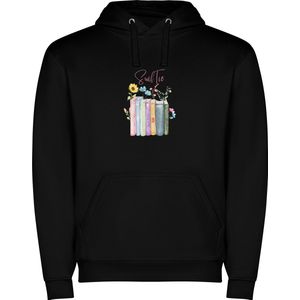 Zwarte unisex hoodie met “Swiftie“ Print Full Color merk Roly maat XXL