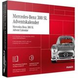 1:43 Franzis 67129-5 Mercedes-Benz 300 SL Adventskalender Plastic Modelbouwpakket
