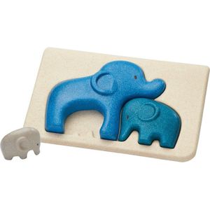 PlanToys Houten Speelgoed Olifant puzzel