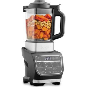 Ninja Foodi 2-in-1 Soepmaker en Blender - 1,7 liter Glazen Kan - 10 Kookprogramma's - HB150EU