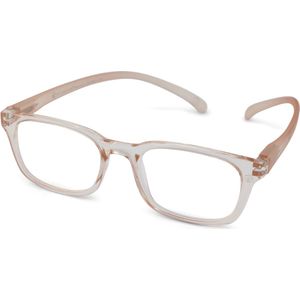 Leesbril Klammeraffe-blauwlichtfilter- No. 11-Pearl Rose-+2.50