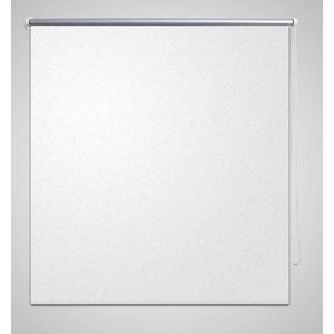 Rolgordijn verduisterend 40 x 100 cm wit - Vitrage - Vitrages - Rolgordijn - Rolgordijnen