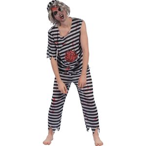 Vegaoo - Zombie gevangene kostuum voor mannen