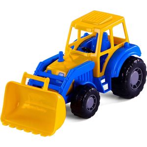 Cavallino Toys Cavallino Tractor Blauw