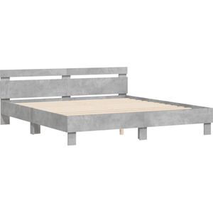 vidaXL-Bedframe-met-hoofdeinde-bewerkt-hout-betongrijs-180x200-cm