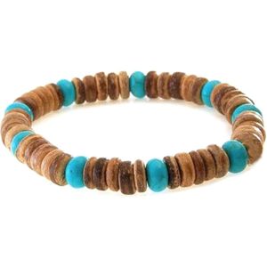 No Evil kralenarmband Tropic Blue