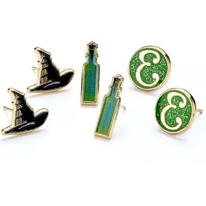 The Carat Shop - Wicked Elphaba Oorbellen Set