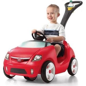 Step2 Easy Steer Sportster in Rood - Duwauto / Loopauto met duwstang - Voor kinderen vanaf 2 jaar
