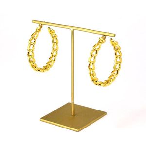 Oorbellen Chunky Chain Goud | Stainless steel met een mooie gouden plating - 4 cm | Buddha Ibiza