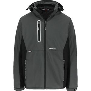 Herock Taris softshell werkjas Experts (2101) - Grijs | Zwart - XL