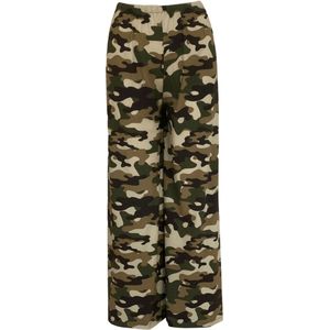 Modieuze Dames Legerbroek / Camouflage Pants | Camo Print - XXXXL