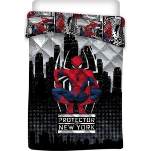 Spiderman Beddensprei - Quilt - Deken - Protector of New York