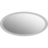 Plieger Basic spiegel ovaal mat satijn facetrand 40cm