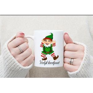 Bedrukte Beker Fijne feestdagen Mok Quote Tekst Mug Spreuken Gepersonaliseerd Cadeau Geschenk Kerst Pakket  Christmas Bedrijf Collega Werknemer Werkvloer