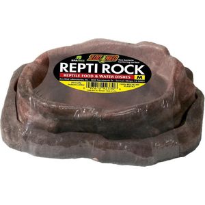 Zoo Med Combo Repti Rock Food / Water Dish - Complete Set water & voerbak - Medium