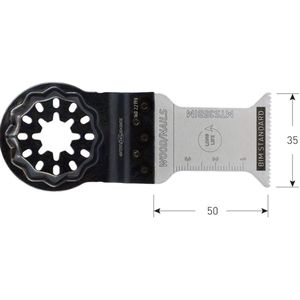 Rotec Starlock multitoolzaagblad, BiM, type MTS35bi, 35x50mm (10st.)