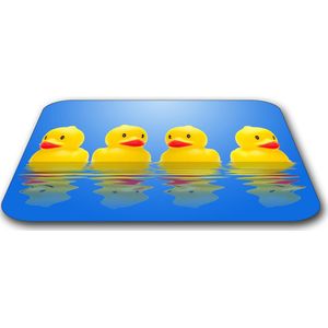 Papillon Badmat - De Dikke Badmat - 60x40 - Badeendjes