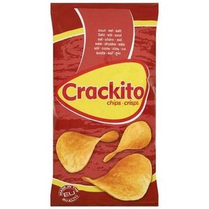 Crackito Naturel chips 200 gr x 20