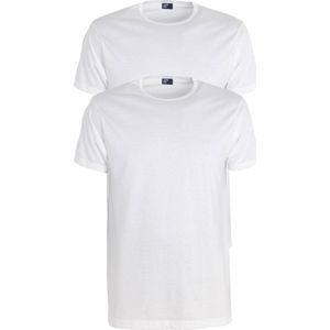 Alan Red - Derby O-Hals T-Shirt Wit (2Pack) - Heren - Maat L - Regular-fit