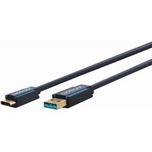 Clicktronic USB-C™ naar USB-A 3.2 Gen 1 adapterkabel