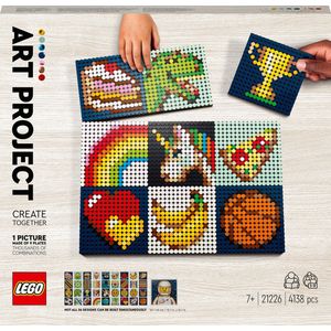 LEGO ART Kunstproject - Samen creëren - 21226