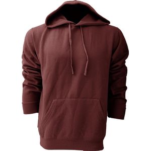 Russell Kleuren Heren Hooded Sweatshirt / Hoodie (Bourgondië)