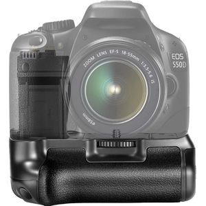 Neewer® - BG-E8 Vervangende Batterijgreep Geschikt voor Canon EOS 550D/600D/650D/700D Rebel T2i/T3i/T4i/T5i SLR Camera - Werkt met 1 of 2 Stuks LP-E8 of 6 Stuks AA Batterijen