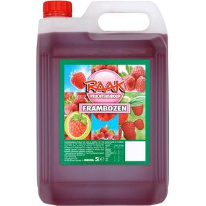 Raak Limonade vruchtensiroop Framboos Grote - XXL Jerrycan 5 Liter