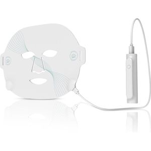 CAIRSKIN RE-LIGHT LED & INFRARED Mask - 2022 Innovative Light Therapy - Lichttherapie - Semi Wireless - Compact Remote Control - Rejuvenated, Revived & Refreshed Skin - Anti Age Light Treatment