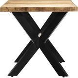 vidaXL-Eettafel-160x80x75-cm-massief-ruw-mangohout