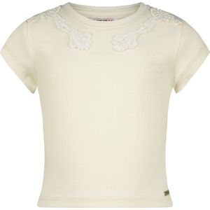 Vingino Jinthe Meisjes T-shirt - Macroon white