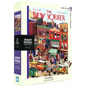 New York Puzzle Company - New Yorker Main Street - 1000 stukjes puzzel