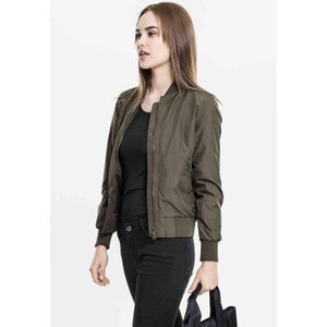 Urban Classics Bomber jacket -L- Light Groen