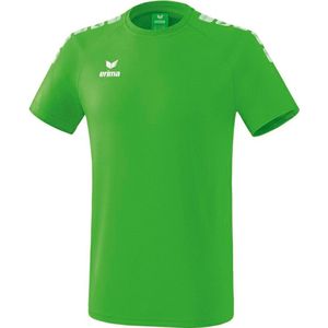 Erima Essential 5-C T-Shirt Kind Green-Wit Maat 164