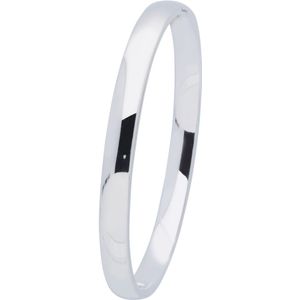 Silver Lining 104.1154.04 Dames Armband - Sieraad - Bangle - Zilver - 925 Zilver - Ø 56 mm - 4 mm breed