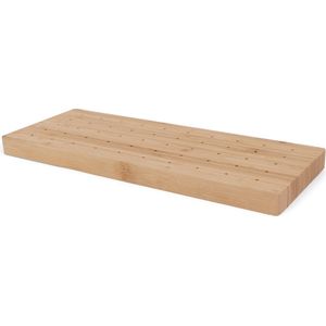 SENZA Dienblad - Borrelplank - Tapas - Met houten prikkers - Duurzaam - Bamboe hout
