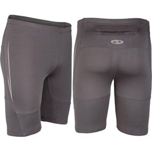 Avento Sportbroek - Volwassenen - Kort - Grijs - Maat XXL - Hardloopbroek