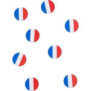 CHRISTIANFABRICATIONS - Nederlandse vlag confetti - Decoratie > Tafelconfetti