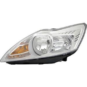 Ford Focus, 2008 - 2011 - koplamp, H1+H7, elektr verstelb, incl stelmotortje, aluminium, rechts