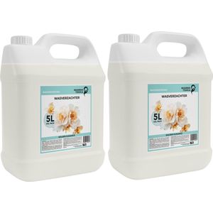 Mamma Terra Wasverzachter Bloemen 90% biologisch afbreekbare ingrediënten | Vol: 10 L | tot 400 wasbeurten - Voordeelverpakking
