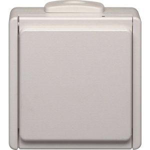 N & L 28204 Compleet Opbouwdoos spatwaterdicht Lichtgrijs