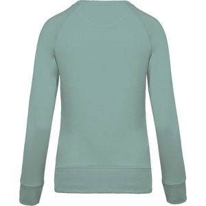 Sweatshirt Dames XL Kariban Ronde hals Lange mouw Sage 80% Katoen, 20% Polyester