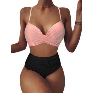 Push up Bikini Badpak - Luxe set - Hoge taille - Sexy uitvoering - Voor haar - Vrouwen strand en zwemkleding - Goede kwaliteit