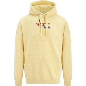 FitProWear Beach Hoodie Dutch Maat XXL/2XL - Geel - Trui - Hoodie - Zomertrui - Strandtrui - Vakantietrui - Sporttrui - Vrolijke trui - Trui Heren - Trui Dames - Katoen/Polyester - Trui Capuchon