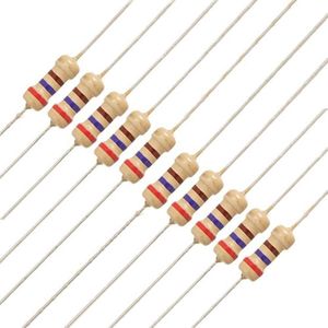 VLTG Weerstanden 22 Ohm - 1/4 Watt - 10 stuks